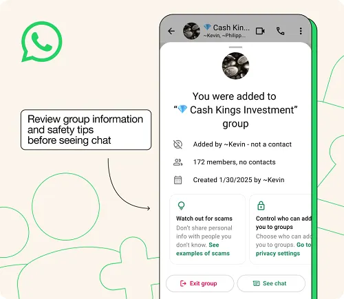 WhatsApp scam detection