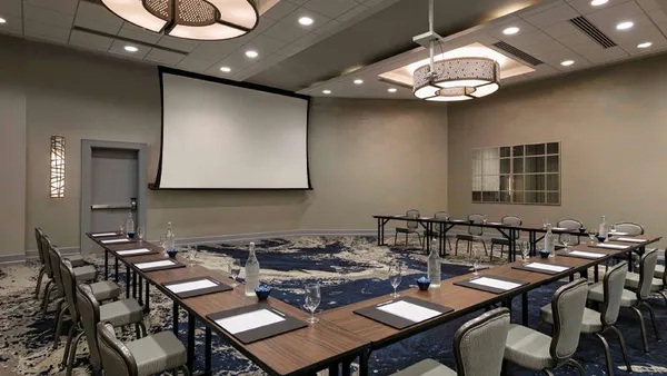 Meeting space at a hotel