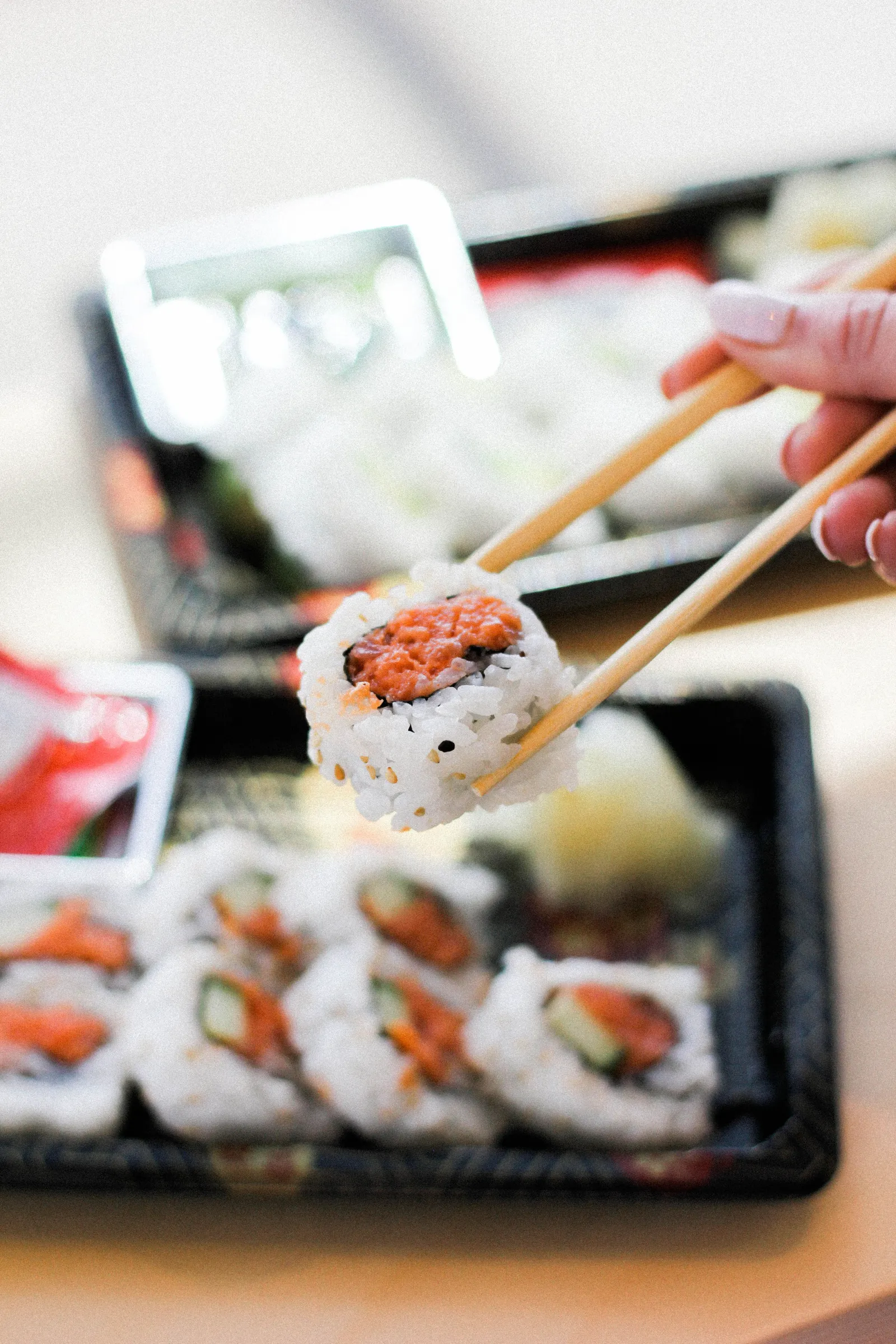 A photo of sushi at Air Guitar in Gilbert, Arizona.