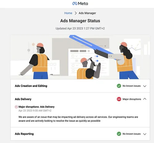 Meta ads bug