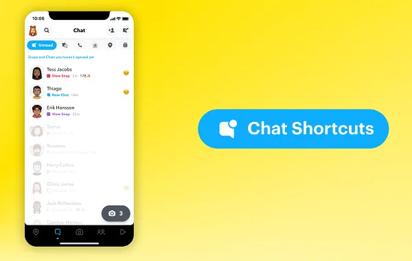 Snapchat fall update