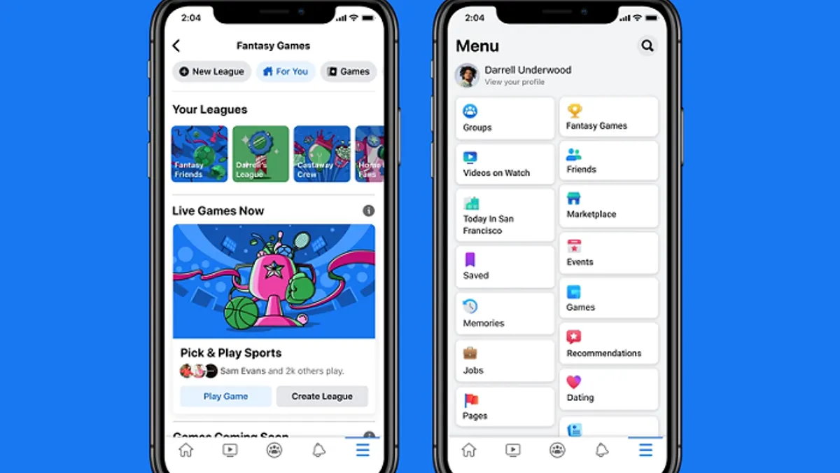 Facebook Fantasy Games