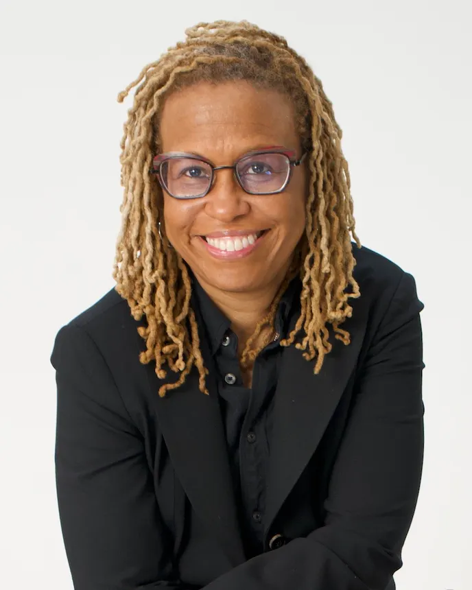 This is a headshot of Thelma Ramsey-Bryant, principal of John L. Costley Middle School in East Orange, New Jersey.