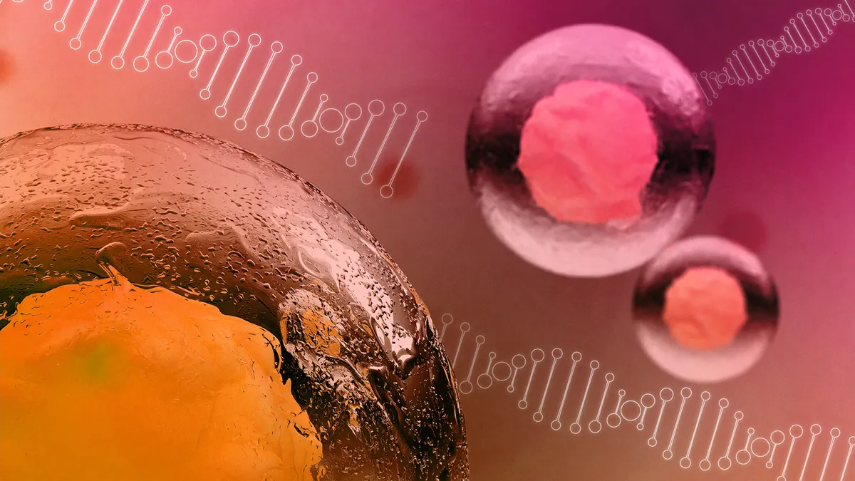 Abstract illustration of ctDNA