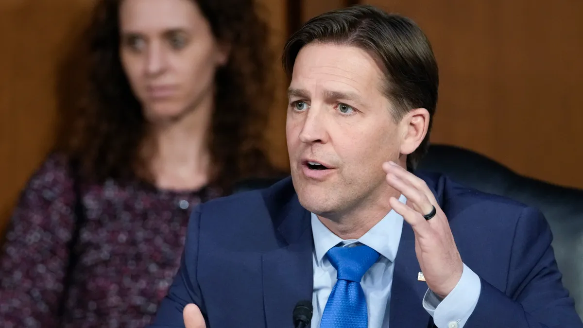 A headshot image of Sen. Ben Sasse.