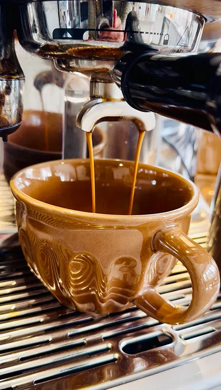 Point CFO’s Jason Hershman coffee