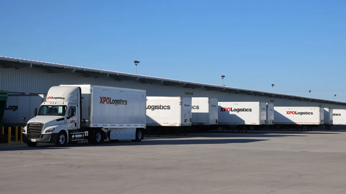 XPO Logistics LTL service center in Chicago Heights, Illinois