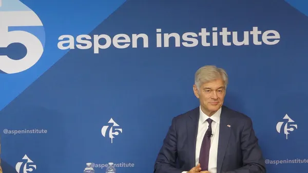 CMS Administrator Dr. Mehmet Oz speaks at an Aspen Institute event.