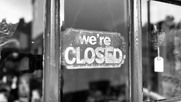 closed sign