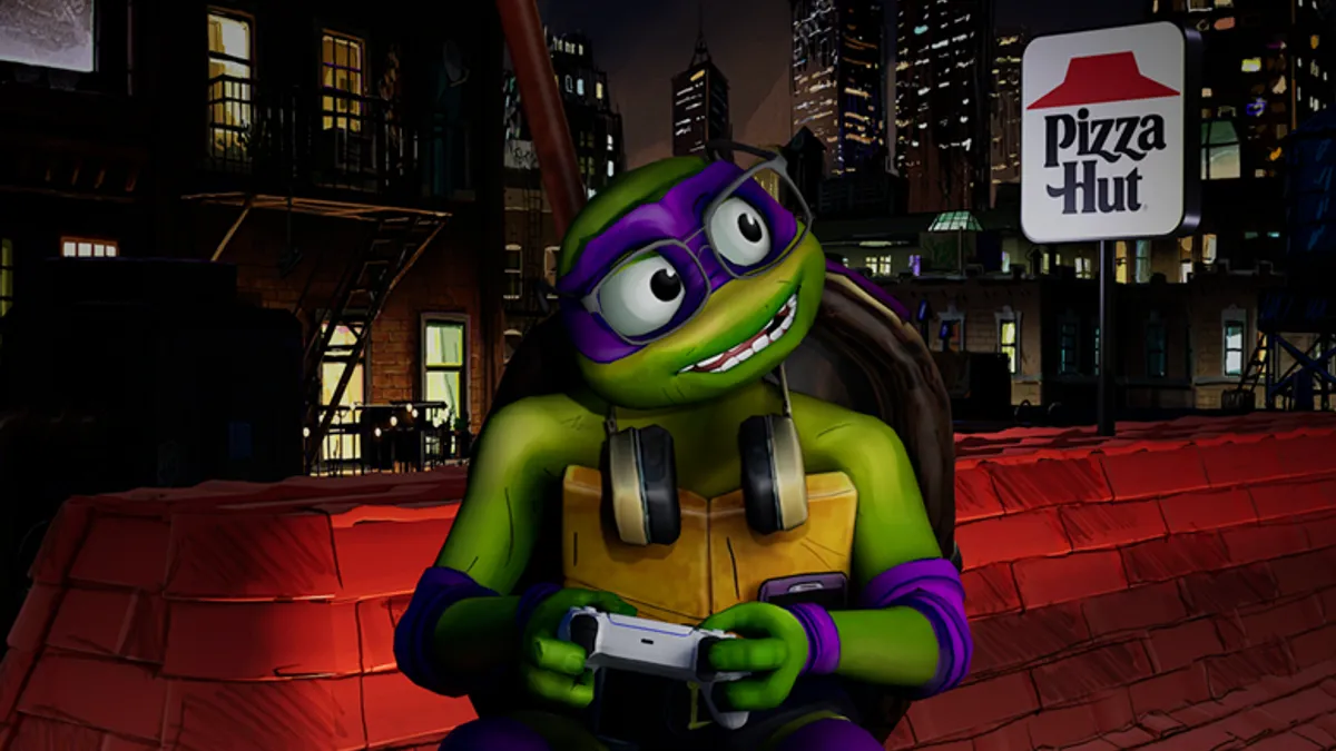 Donatello from "Teenage Mutant Ninja Turtles: Mutant Mayhem"