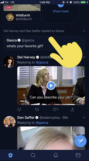 Twitter reply highlights