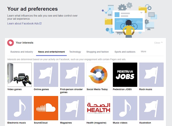 Facebook Ad Preferences