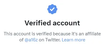 Twitter Blue explainer panel