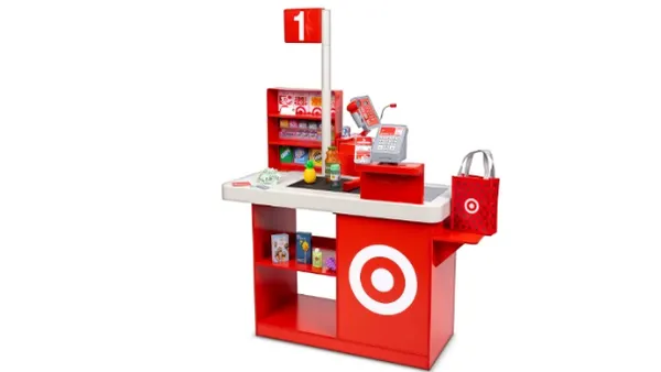 Target checkout lane for kids.