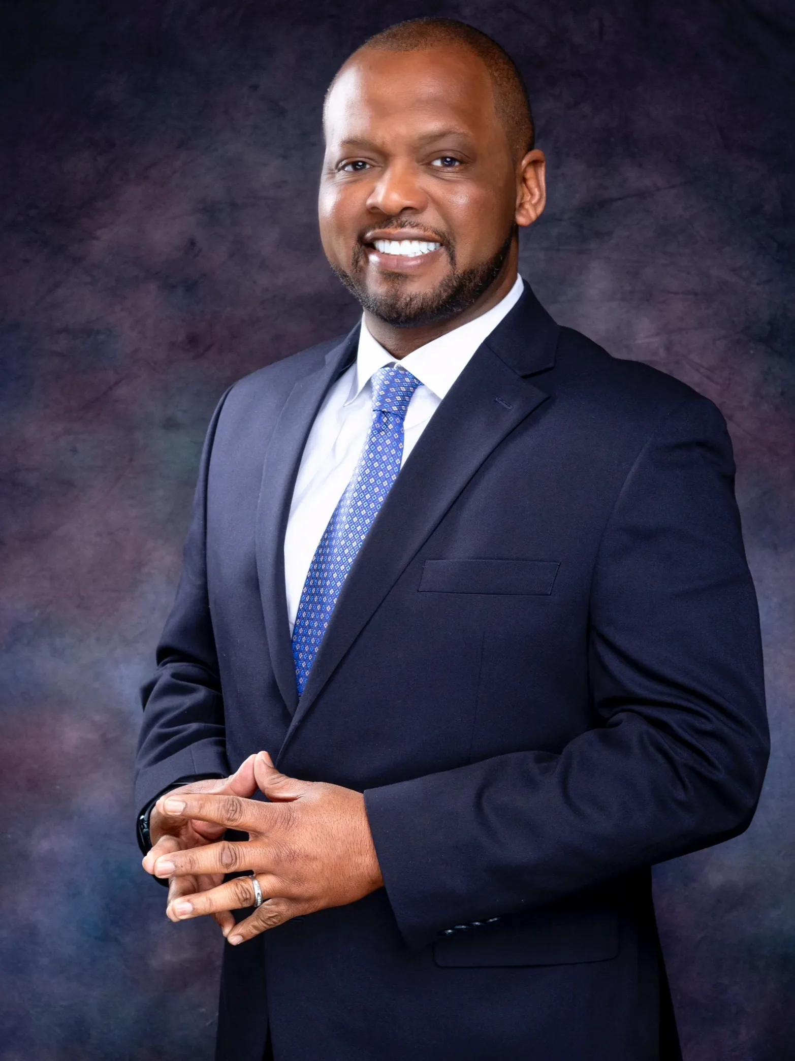 This is a headshot of T. Lamar Goree, superintendent of Caddo Parish Public Schools in Louisiana.