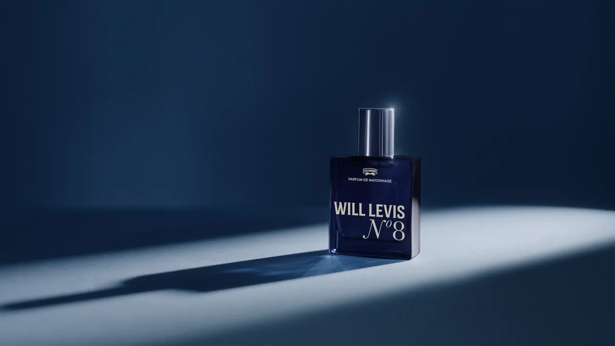 Bottle of Hellmann's Will Levis No. 8 fragrance