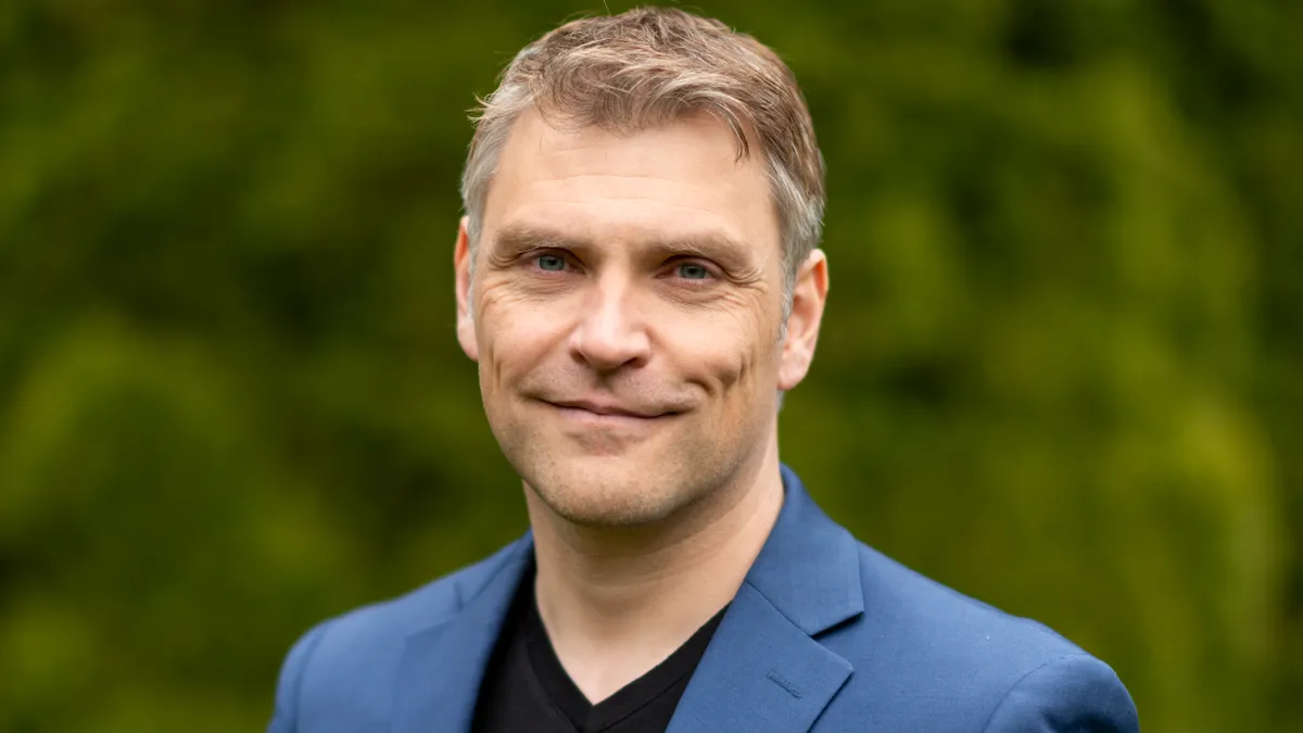 A head shot of Martin Stumpe, Danaher's chief data and artificial intelligence officer.