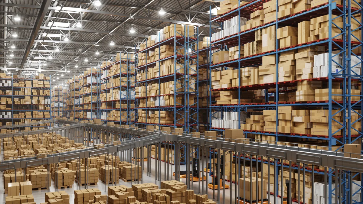 Large Scale Smart Distribution Warehouse