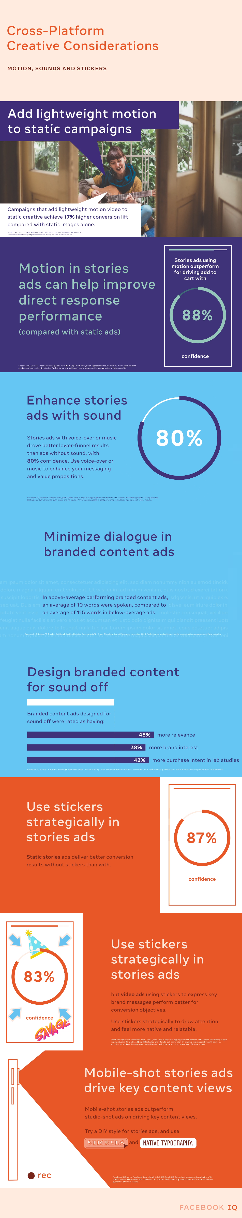 Facebook creative tips