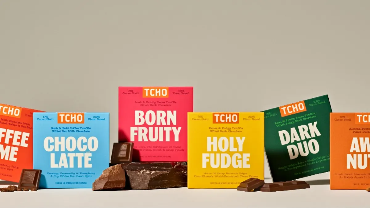 Tcho's new line of all plant-based chocolate bars