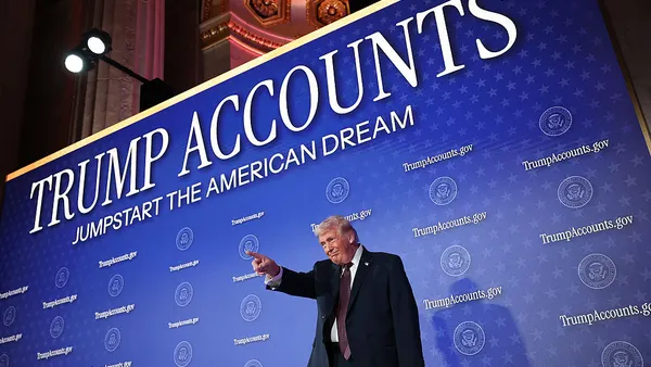Donald Trump speaks about Trump accounts for children