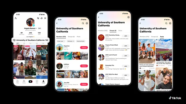 TikTok Campus Feed
