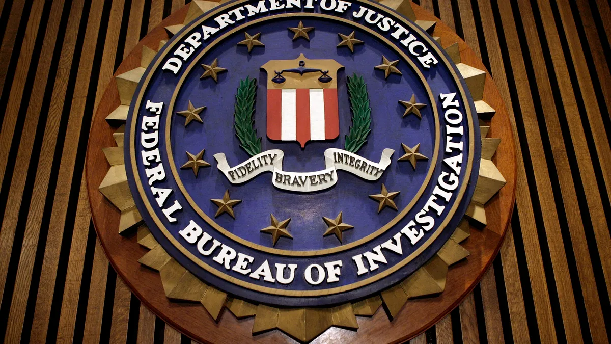 The seal of the FBI