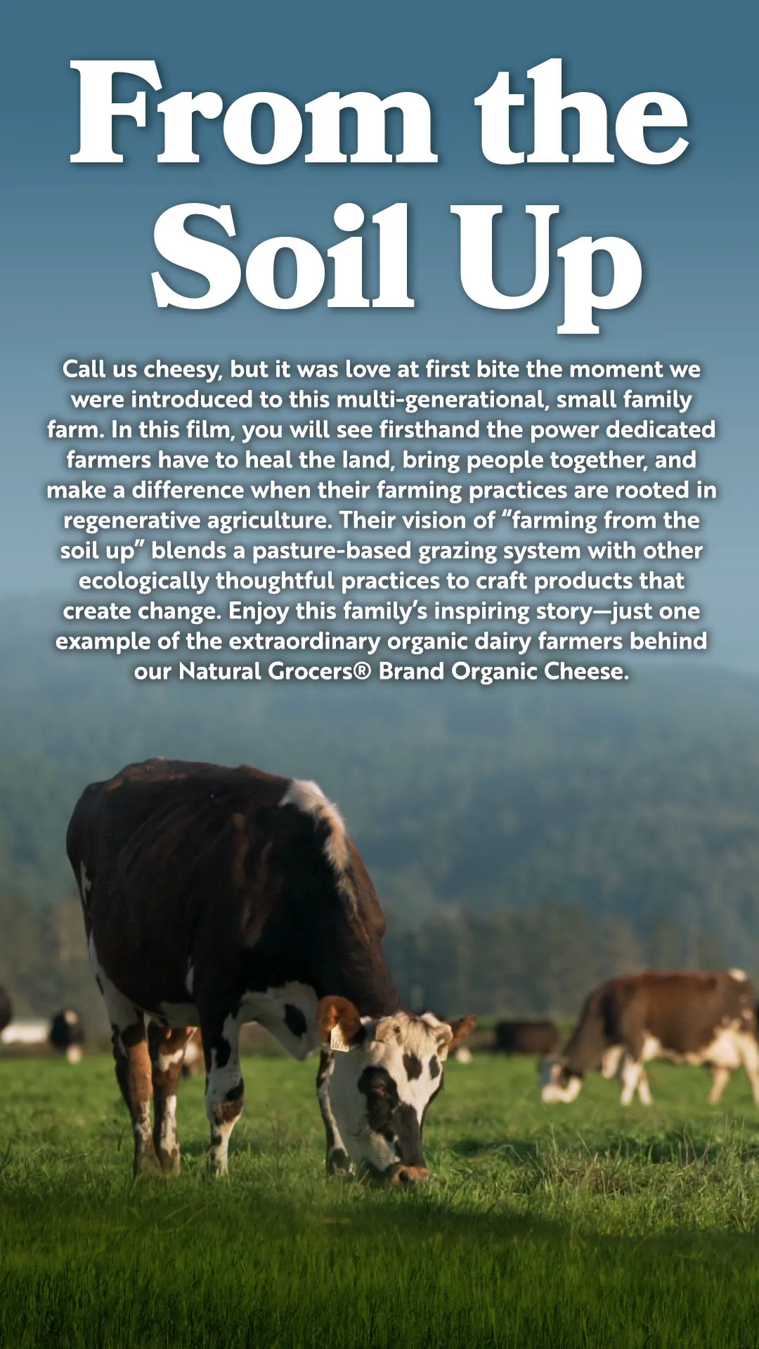 Ad for Natural Grocers&#x27; Meet Your Farmer film series