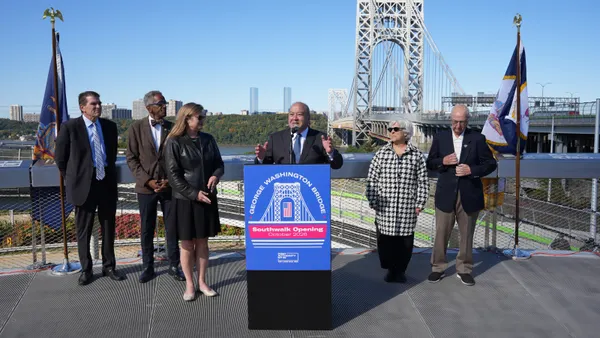 The Port Authority of New York and New Jersey ceremony on Oct. 15, 2026