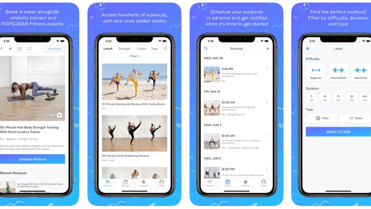 Popsugar plans free workout app as coronavirus disrupts routines