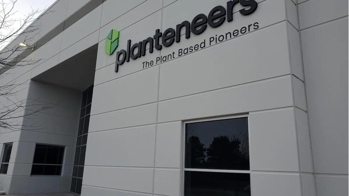 Outside view of the Planteneers corporate building.