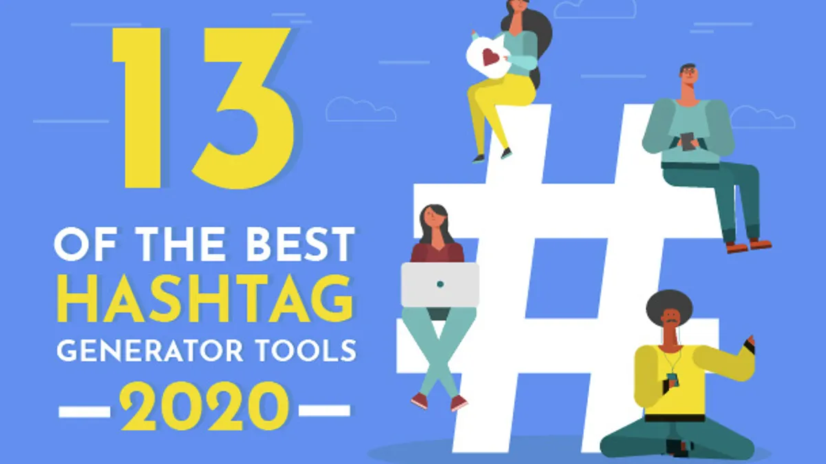 Hashtag generator tools