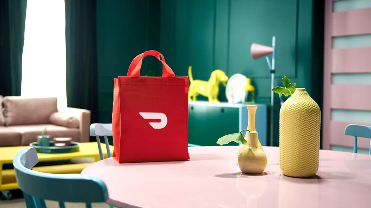 DoorDash bag