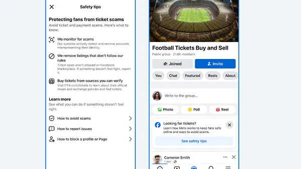 Meta world cup ticket scams