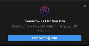 Instagram election day