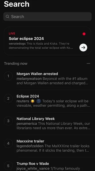 Threads trends