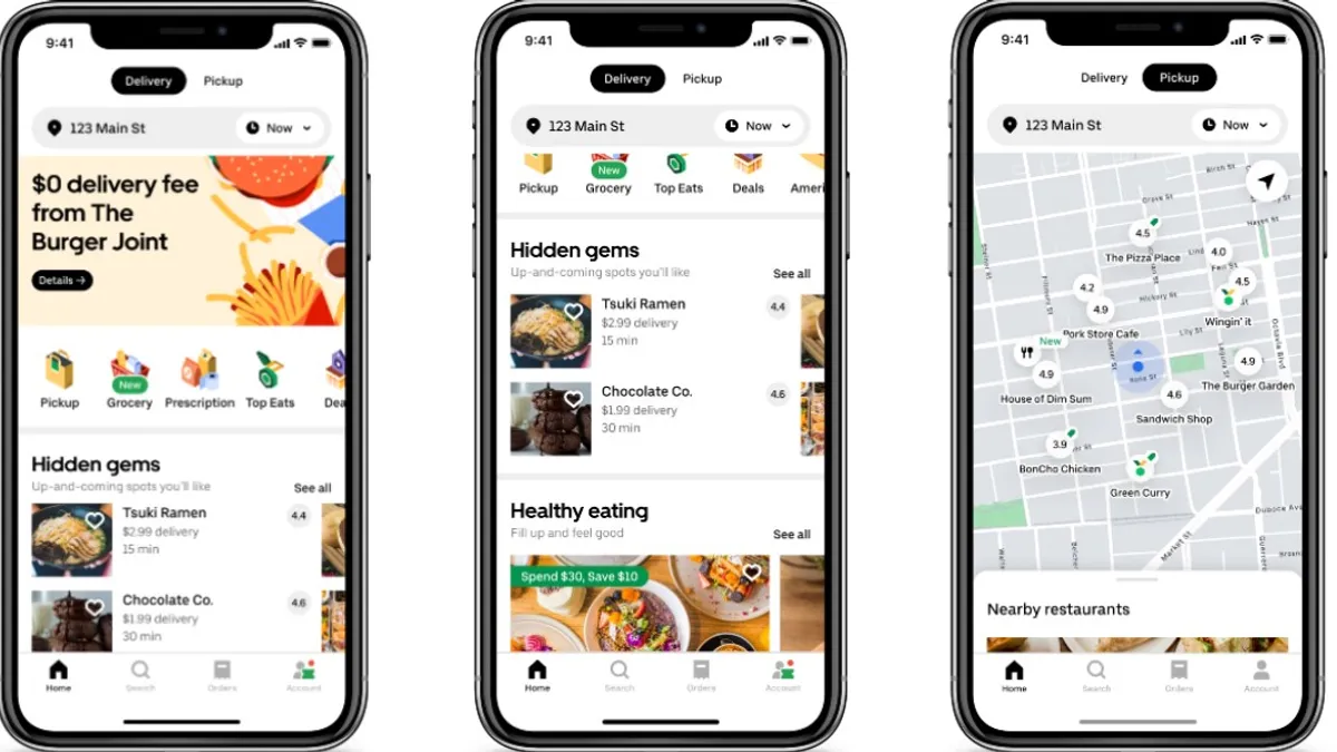 Uber Eats revamped its app and website to improve accessibility and discoverability of restaurants in October 2020.