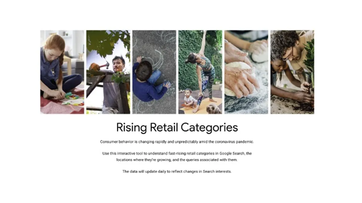 Google Rising Retail Trends