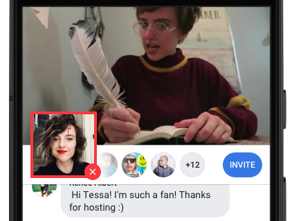 Facebook Watch Party live commentary