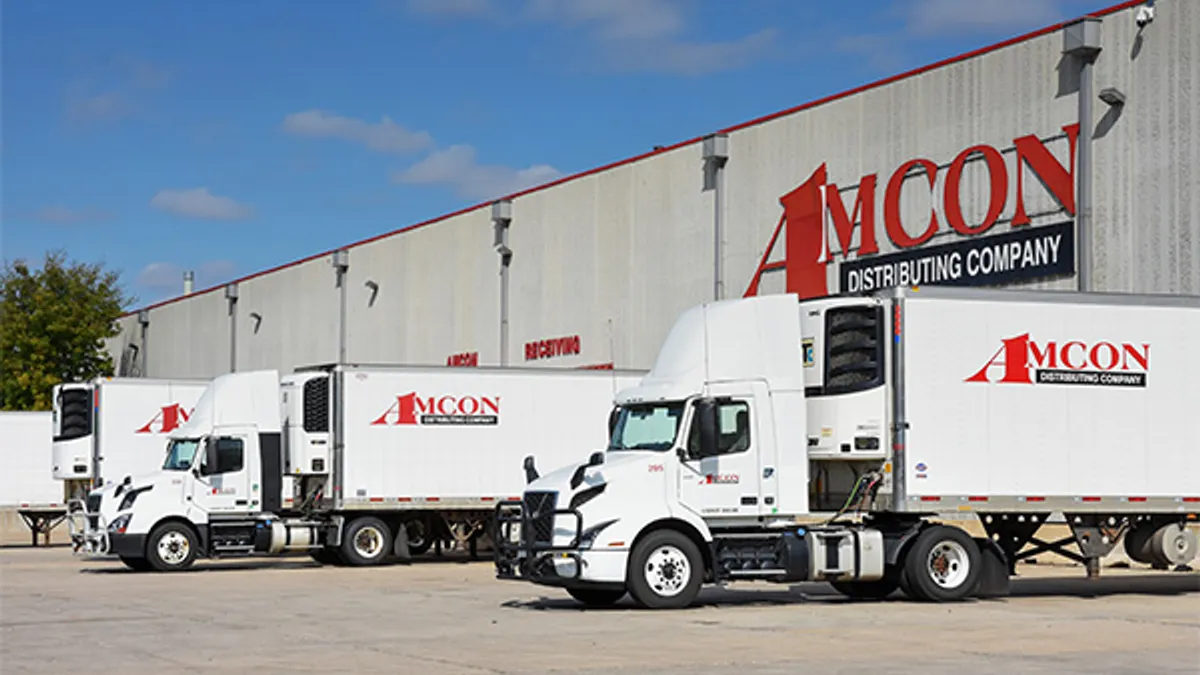 A photo of an Amcon Distribution Center.