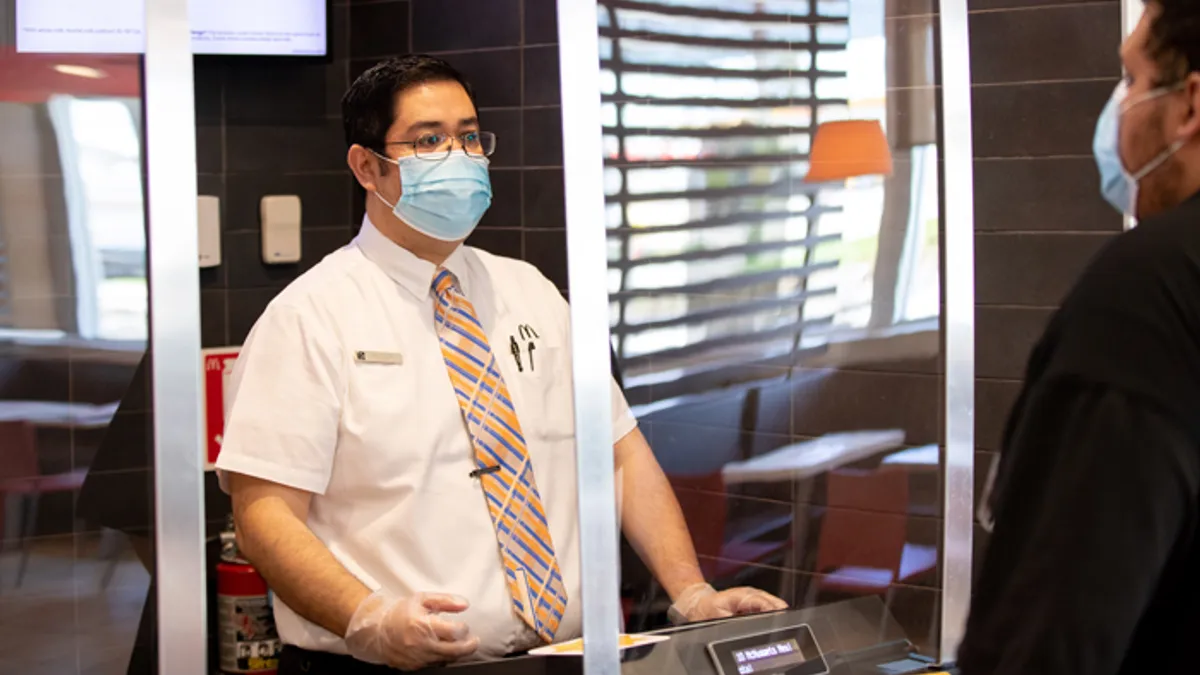 McDonald's now requires customers to wear masks