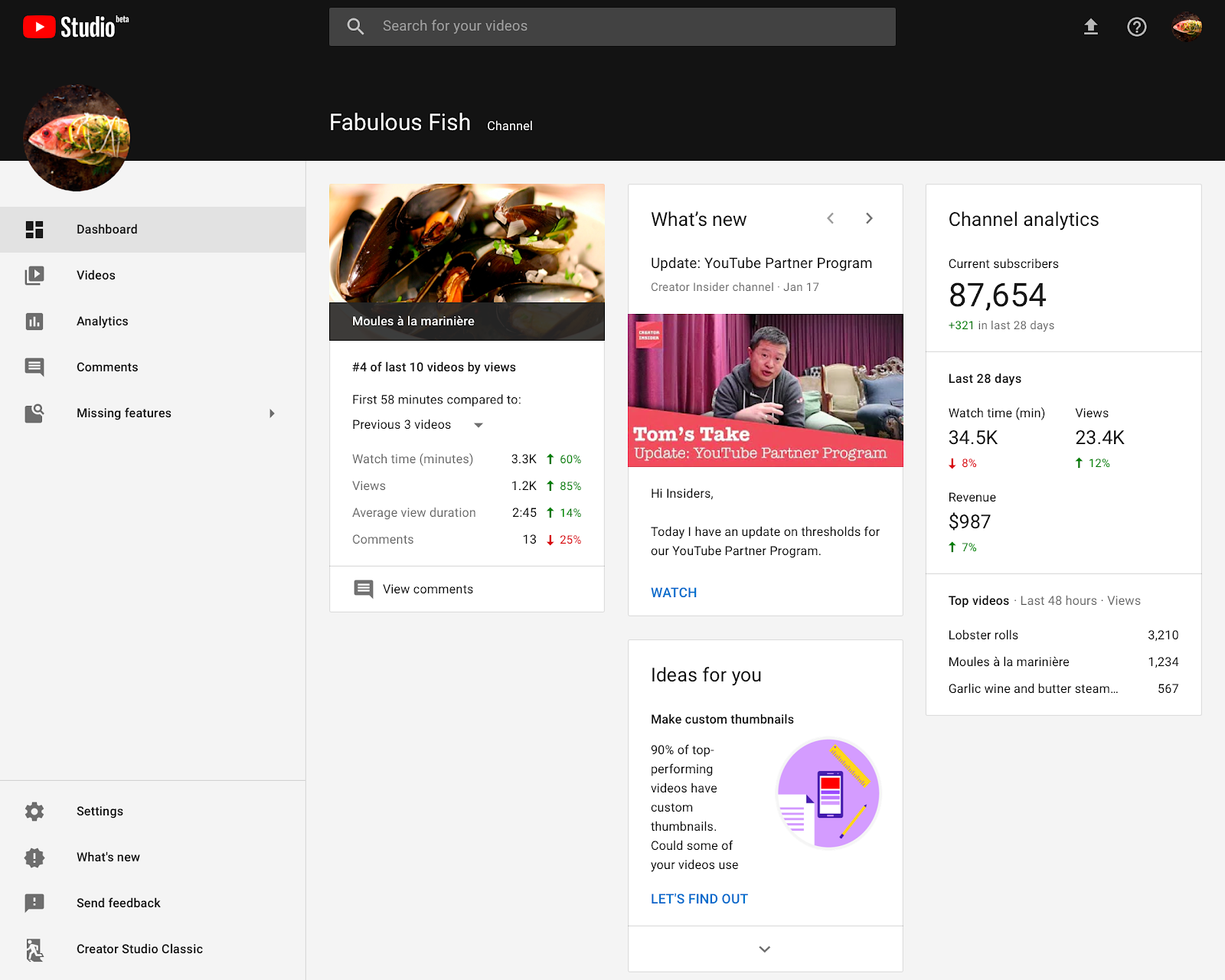 YouTube Add New Analytics Tools as Part of Broader YouTube Studio Roll Out | Social Media Today