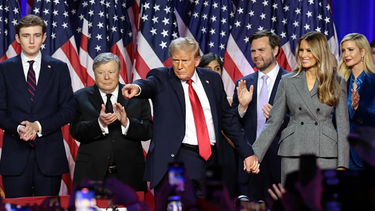 Republican Presidential Nominee Donald Trump Holds Election Night Event In West Palm Beach