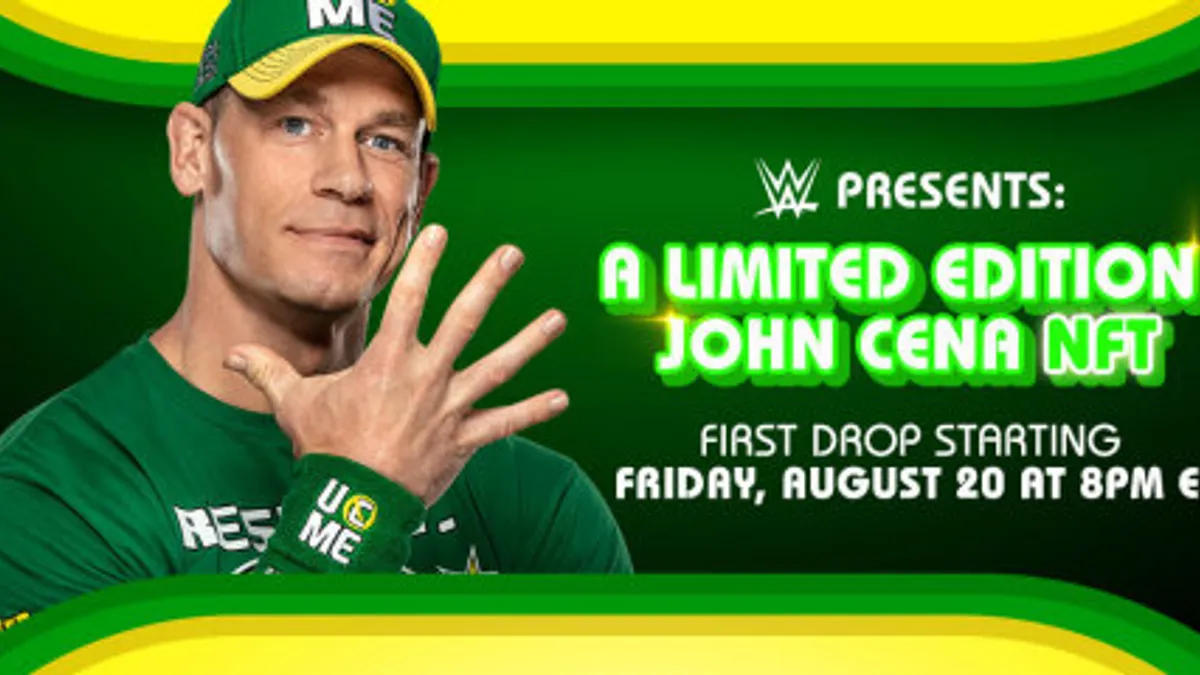 WWE's John Cena-inspired NFT drop