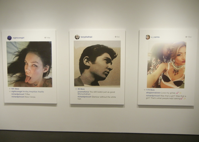 Richard Prince Instagram exhibition