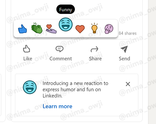 LinkedIn Funny Reaction