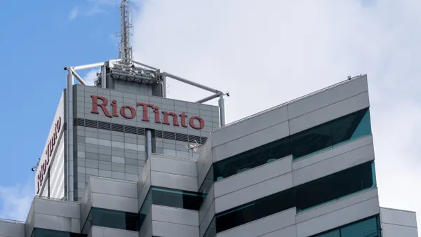 Rio Tinto corporate office in Perth, Australia.