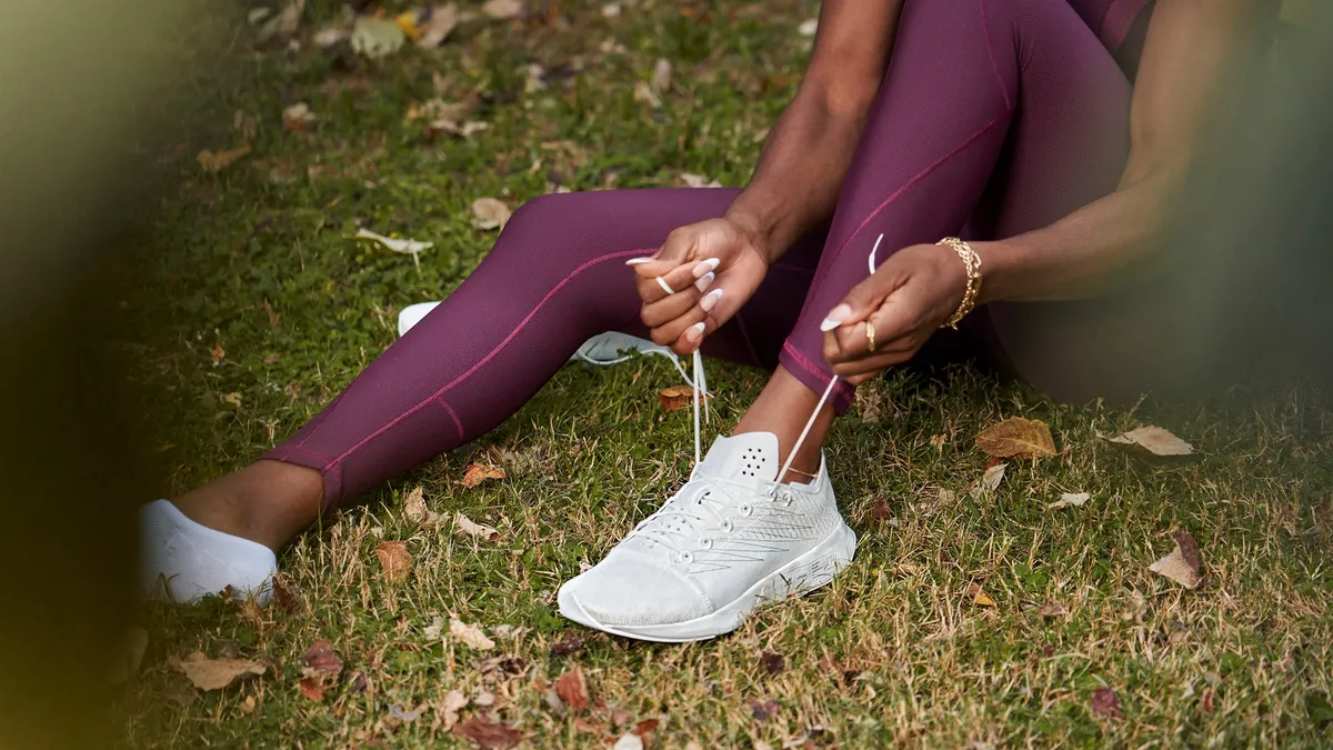 Adidas and Allbirds Futurecraft Footprint performance running shoe