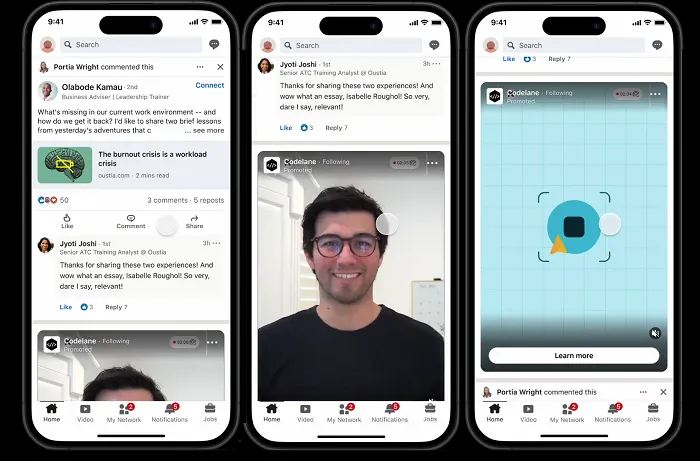 LinkedIn First Impression Ads