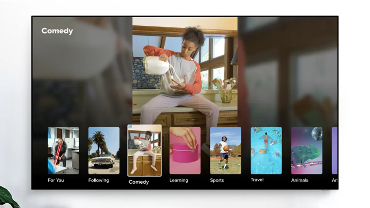 TikTok on TV